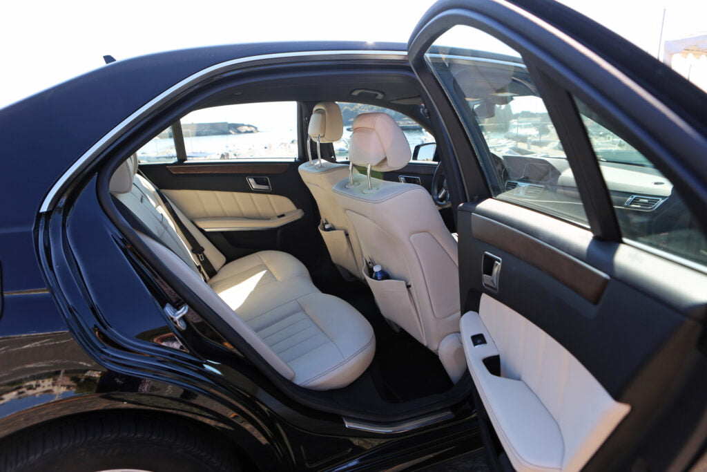 Comodi interni d'auto per servizio NCC a Venezia